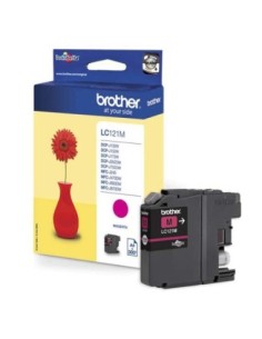 Brother originál ink LC-121M, magenta, 300str., Brother DCP-J552DW,  MFC-J470DW