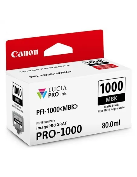 Canon originál ink 0545C001, matte black, 5490str., 80ml, PFI-1000MBK, Canon imagePROGRAF PRO-1000