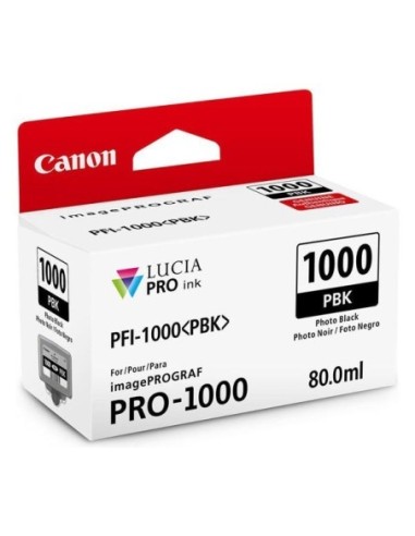 Canon originál ink 0546C001, photo black, 2205str., 80ml, PFI-1000PBK, Canon imagePROGRAF PRO-1000