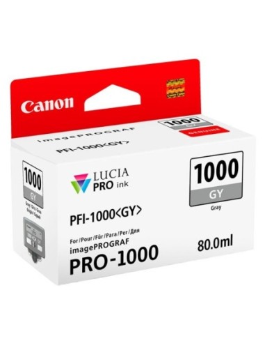 Canon originál ink 0552C001, grey, 1465str., 80ml, PFI-1000GY, Canon imagePROGRAF PRO-1000