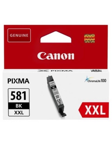 Canon originál ink CLI-581BK XXL, black, 11.7ml, 1998C001, very high capacity, Canon PIXMA TR7550, TR8550, TS6150, TS8150, TS915