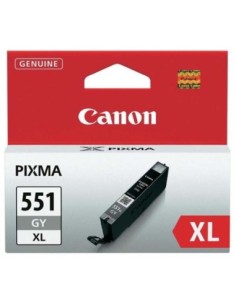 Canon originál ink CLI551GY XL, grey, 11ml, 6447B001, high capacity, Canon PIXMA iP7250, MG5450, MG6350, MG7550