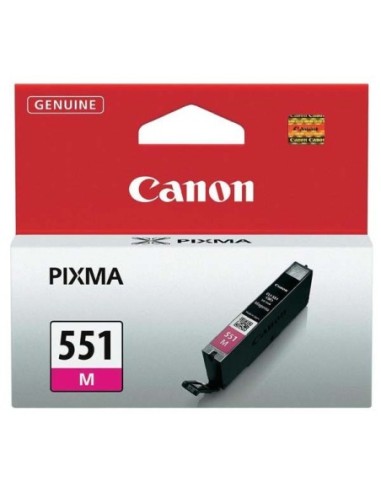 Canon originál ink CLI551M, magenta, 7ml, 6510B001, Canon PIXMA iP7250, MG5450, MG6350, MG7550