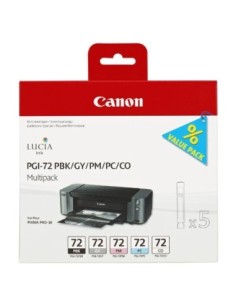 Canon originál ink PGI72, PBK/GY/PM/PC/CO, 6403B007, Canon PIXMA Pro-10