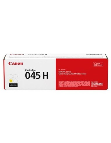 Canon originál toner 045HY, yellow, 2200str., 1243C002, high capacity, Canon LBP613Cdw, 611Cn, MFP635Cx, 633Cdw, 631Cn, O