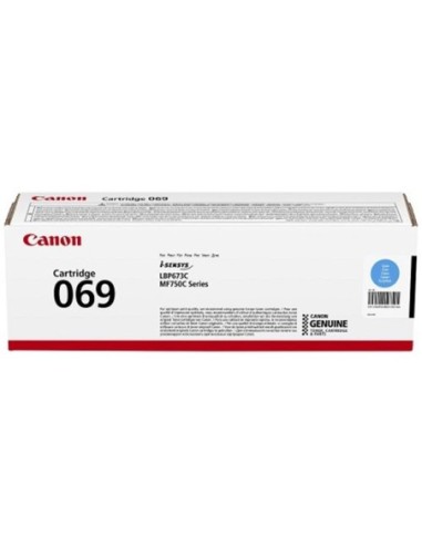 Canon originál toner 069C, cyan, 1900str., 5093C002, Canon MF752Cdw, 754Cdw, LBP673Cdw, O