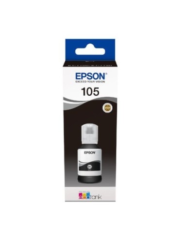 Epson originál ink C13T00Q140, 105, black, 140ml, Epson EcoTank ET-7700, ET-7750, Express Premium ET-7750