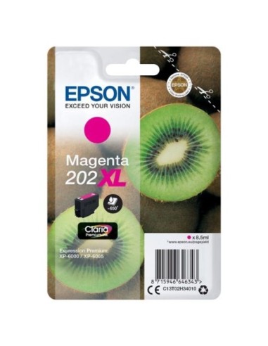 Epson originál ink C13T02H34010, 202 XL, magenta, 8.5ml, Epson XP-6000, XP-6005