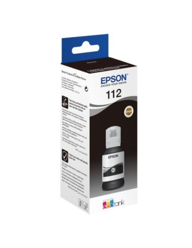Epson originál ink C13T06C14A, 112, black, Epson L15150, L15160