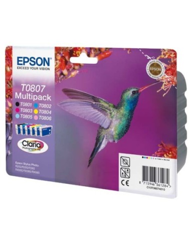 Epson originál ink C13T08074011, CMYK/light C/light M, Epson Stylus Photo PX700W