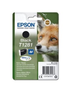 Epson originál ink C13T12814012, T1281, black, 5,9ml, Epson Stylus S22, SX125, 420W, 425W, Stylus Office BX305