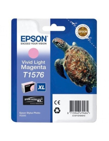 Epson originál ink C13T15764010, light vivid magenta, 25,9ml, Epson Stylus Photo R3000