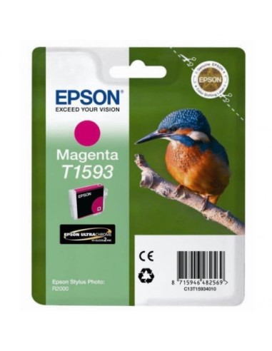 Epson originál ink C13T15934010, magenta, 17ml, Epson Stylus Photo R2000