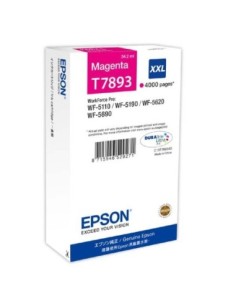 Epson originál ink C13T789340, T789, XXL, magenta, 4000str., 34ml, 1ks, Epson WorkForce Pro WF-5620DWF, WF-5110DW, WF-5690DWF