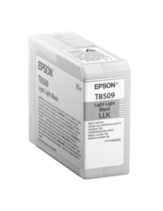 Epson originál ink C13T850900, light black, 80ml, Epson SureColor SC-P800