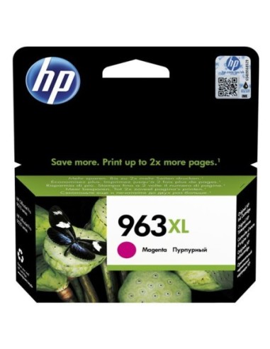 HP originál ink 3JA28AE, HP 963XL, magenta, 1600str., 22.92ml, high capacity, HP Officejet Pro 9012, 9014, 9015, 9016, 9019/P