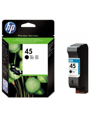 HP originál ink 51645AE, HP 45, black, 930str., 42ml, HP DeskJet 850, 970Cxi, 1100, 1200, 1600, 6122, 6127