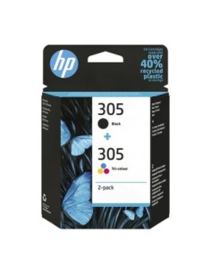 HP originál ink 6ZD17AE*301, HP 305, blister, HP 2-pack DeskJet 2300, DeskJet 2710, DeskJet 2720, DeskJet