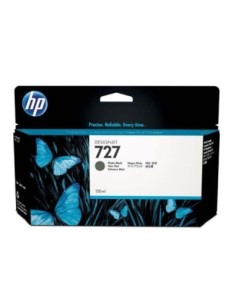 HP originál ink B3P22A, HP 727, matte black, 130ml, HP DesignJet T1500, T2500, T920