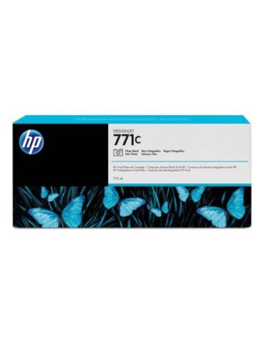 HP originál ink B6Y13A, HP 771C, photo black, 775ml, HP Designjet Z6200, Z6600, Z6800