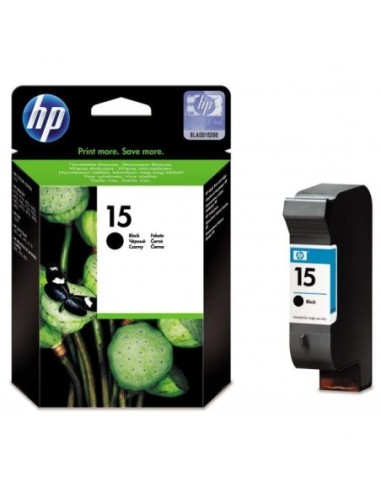 HP originál ink C6615DE, HP 15, black, 500str., 25ml, HP DeskJet 810, 840, 843c, PSC-750, 950, OJ-V40