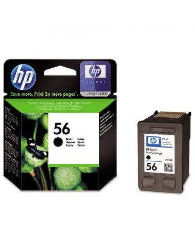 HP originál ink C6656AE, HP 56, black, 520str., 19ml, HP DeskJet 450, 5652, 5150, 5850, psc-7150, OJ-6110