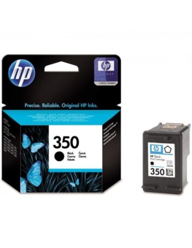 HP originál ink CB335EE, HP 350, black, 4,5ml, HP Officejet J5780, J5785