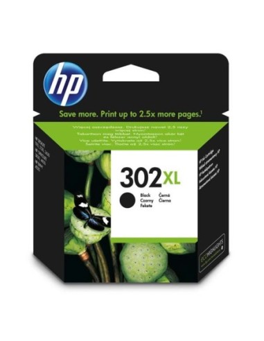 HP originál ink F6U68AE, HP 302XL, black, HP OJ 3830,3834,4650, DJ 2130,3630,1010, Envy 4520