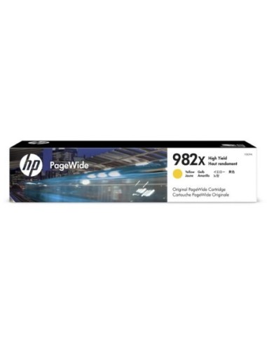 HP originál ink T0B29A, HP 982X, yellow, 16000str., high capacity, HP PageWide Enterprise Color 765, 780, 785