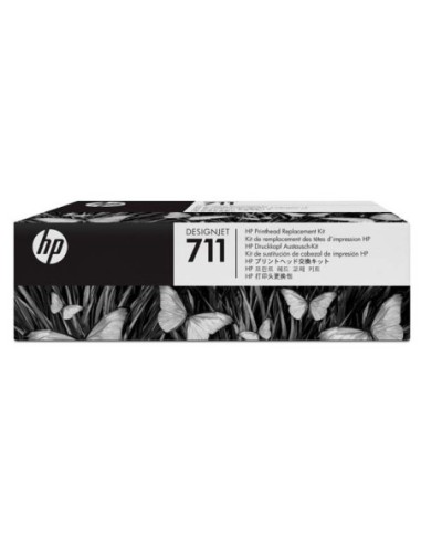 HP originál sada pre výmenu tlačovej hlavy C1Q10A, CMYK, súčasťou sú aj ink cartrige, HP DesignJet T120,T520