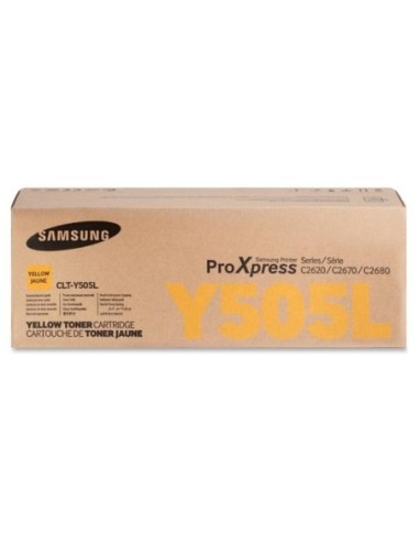 HP originál toner SU512A, CLT-Y505L, yellow, 3500str., Y505L, high capacity, Samsung O