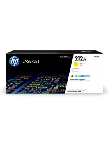 HP originál toner W2122A, yellow, 4500str., HP 212A, HP Color LaserJet Enterprise M554dn,M555dn,M555x, O