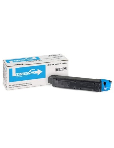 Kyocera originál toner TK-5140C, cyan, 5000str., 1T02NRCNL0, Kyocera ECOSYS M6030cdn, ECOSYS M6530cdn, ECOSYS P6130cdn, O