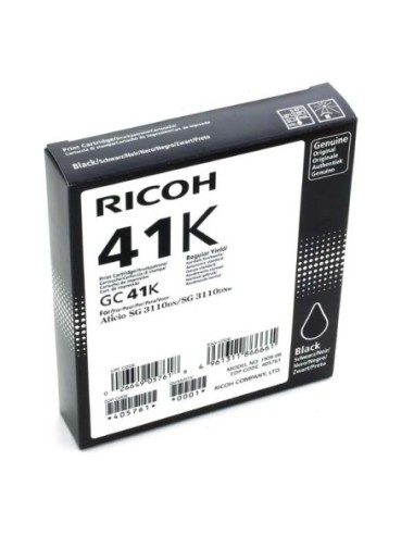 Ricoh originál gélová náplň 405761, black, 2500str., GC41HK, Ricoh AFICIO SG 3100, SG 3110DN, 3110DNW