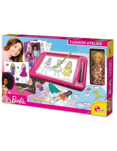 Lisciani Barbie Módny atelier s bábikou