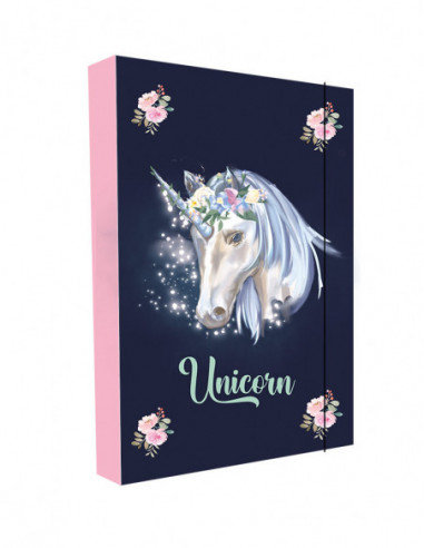 Dosky A5 školské + BOX KARTON  Unicorn 1  5-68823