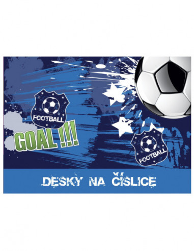 Dosky na číslice Fotbal