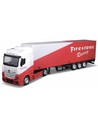 Bburago Mercedes-Benz Actros Gigaspace 1:43 Firestone