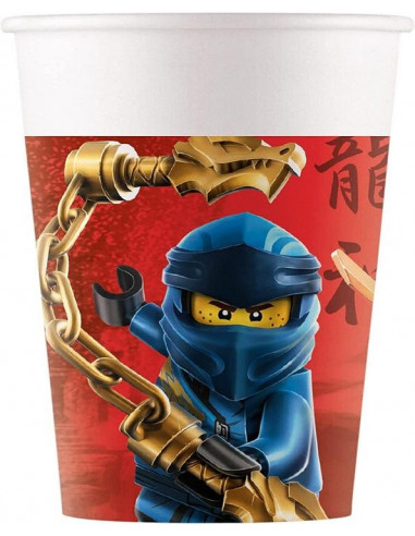 Poháre Ninjago papierové 200ml / 8ks