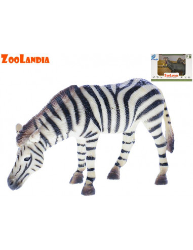 Zoolandia zebra/hroch 9,5-12cm v krabičke