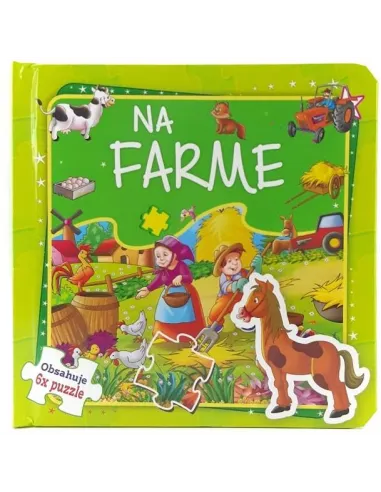 Knižka na farme 6x puzzle