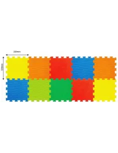 Mäkké puzzle bloky 30cm 10ks 2