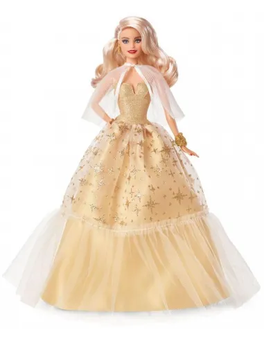 Mattel Barbie Vianočná edícia blondína