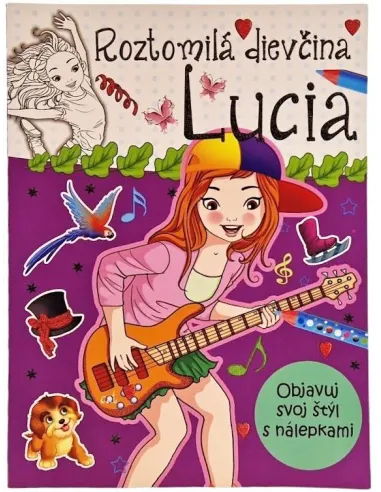 Roztomilá dievčina Lucia