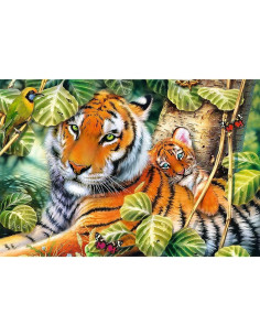 Trefl Puzzle 1500 Dva tigre 2