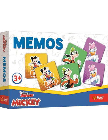 Trefl Vzdelávacia hra Memos Mickey