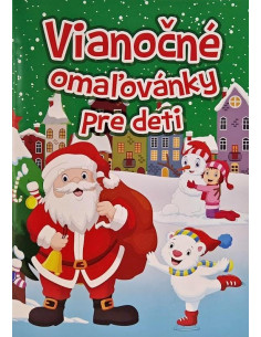 Vianočné omaľovánky pre deti