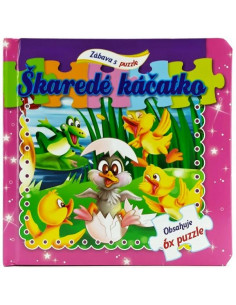 Zábava s puzzle Škaredé káčatko