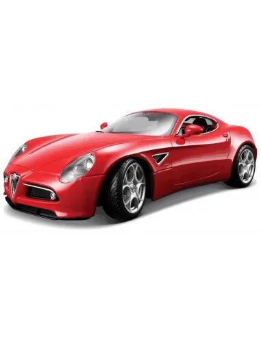 Bburago Alfa 8C Competizione 1:32 červená metalíza