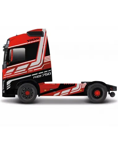 Bburago Volvo FH16 Globetrotter 750 XXL červené 1:43